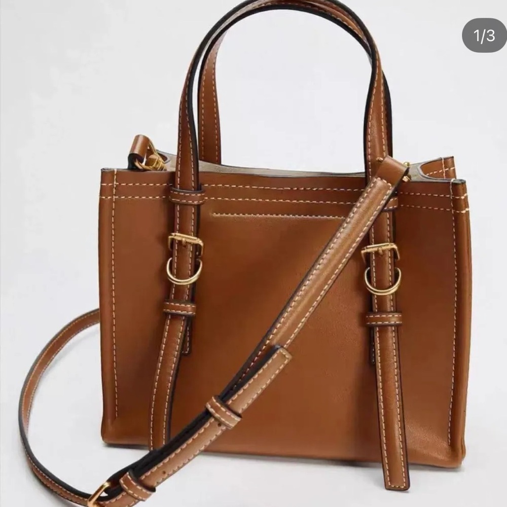 Zara mini shopper tote bag - Picture 1 of 5